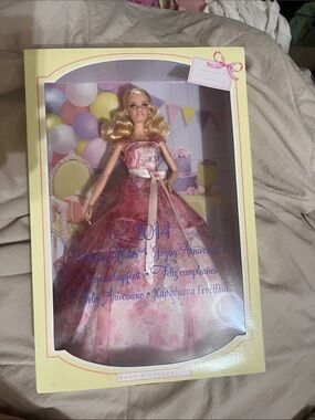 Barbie Pink and Cream 2014 Celebration Doll